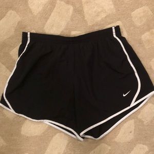 NEVER WORN. Black, Nike shorts.